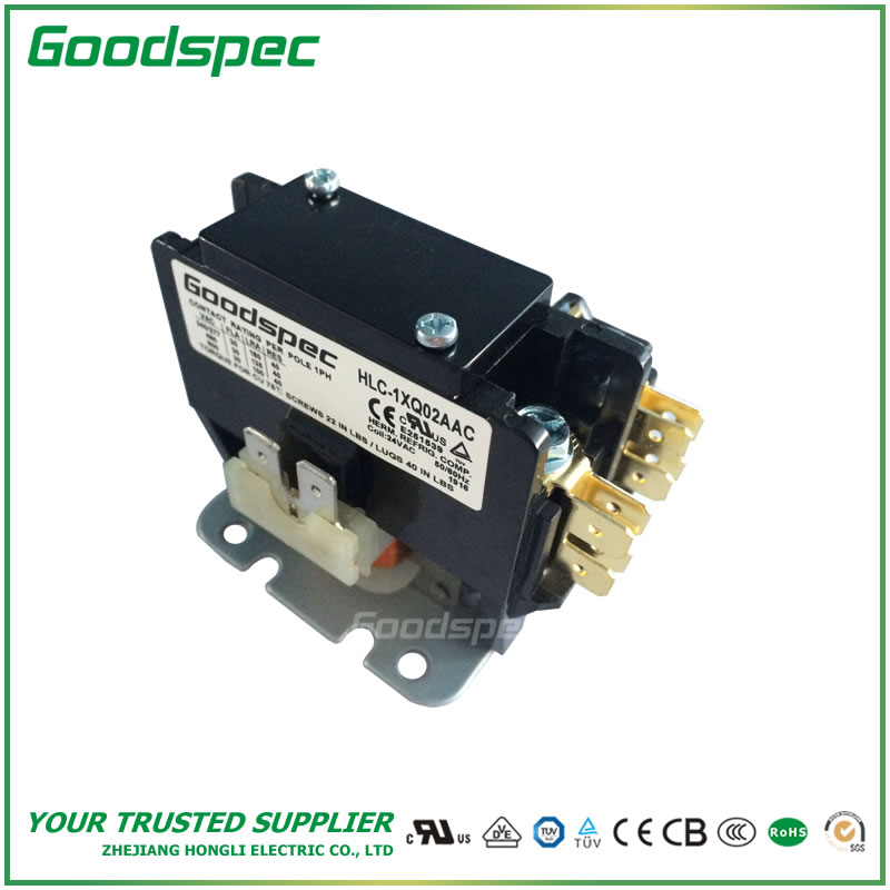 HLC-1XQ02AAC HLC-1XQ02AAC(1P/30A/24VAC) DEFINITE PURPOSE CONTACTOR