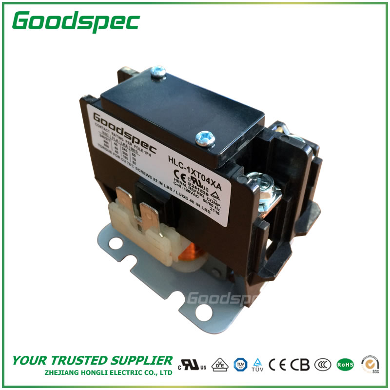 HLC-1XT04XA HLC-1XT04XA(1P/40A/120VAC) DEFINITE PURPOSE CONTACTOR