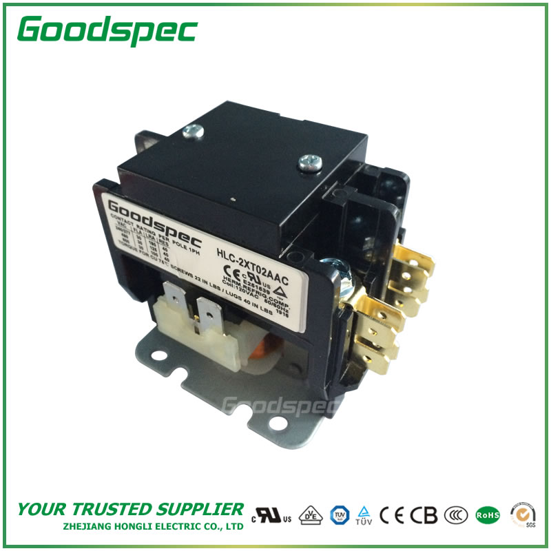 HLC-2XT02AAC.jpg GC-2XU00AAC(2P/20A/208-240VAC) DEFINITE PURPOSE CONTACTOR