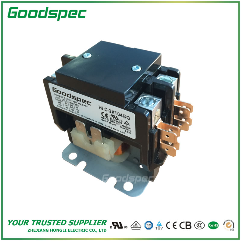 HLC-2XT04GG HLC-2XT04GG(2P/40A/120VAC)DEFINITE PURPOSE CONTACTOR