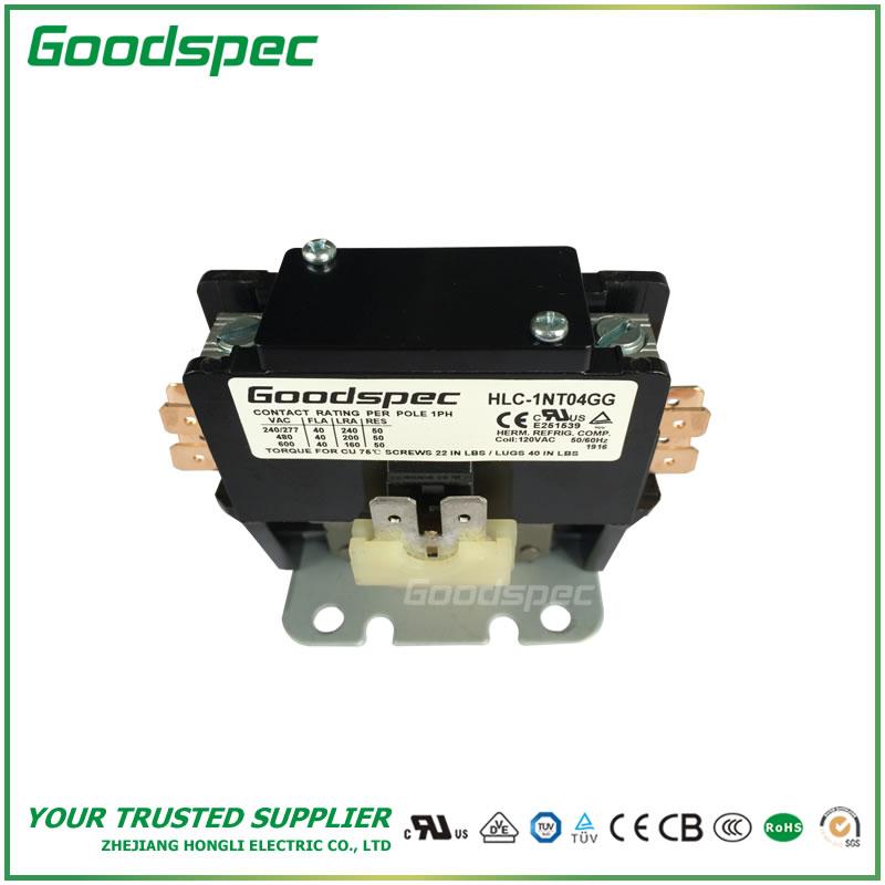 HLC-1NT04GG(1P/40A/120VAC) DEFINITE PURPOSE CONTACTOR