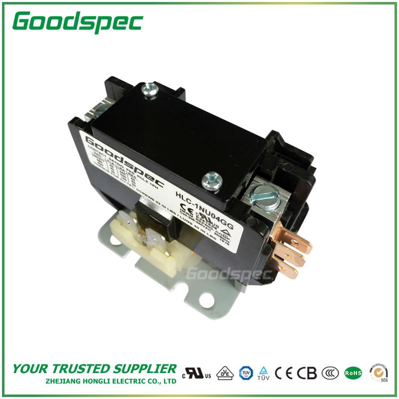 products-HLC-1NU04GG.jpg HLC-1NU04GG(1P/40A/208-240VAC) DEFINITE PURPOSE CONTACTOR
