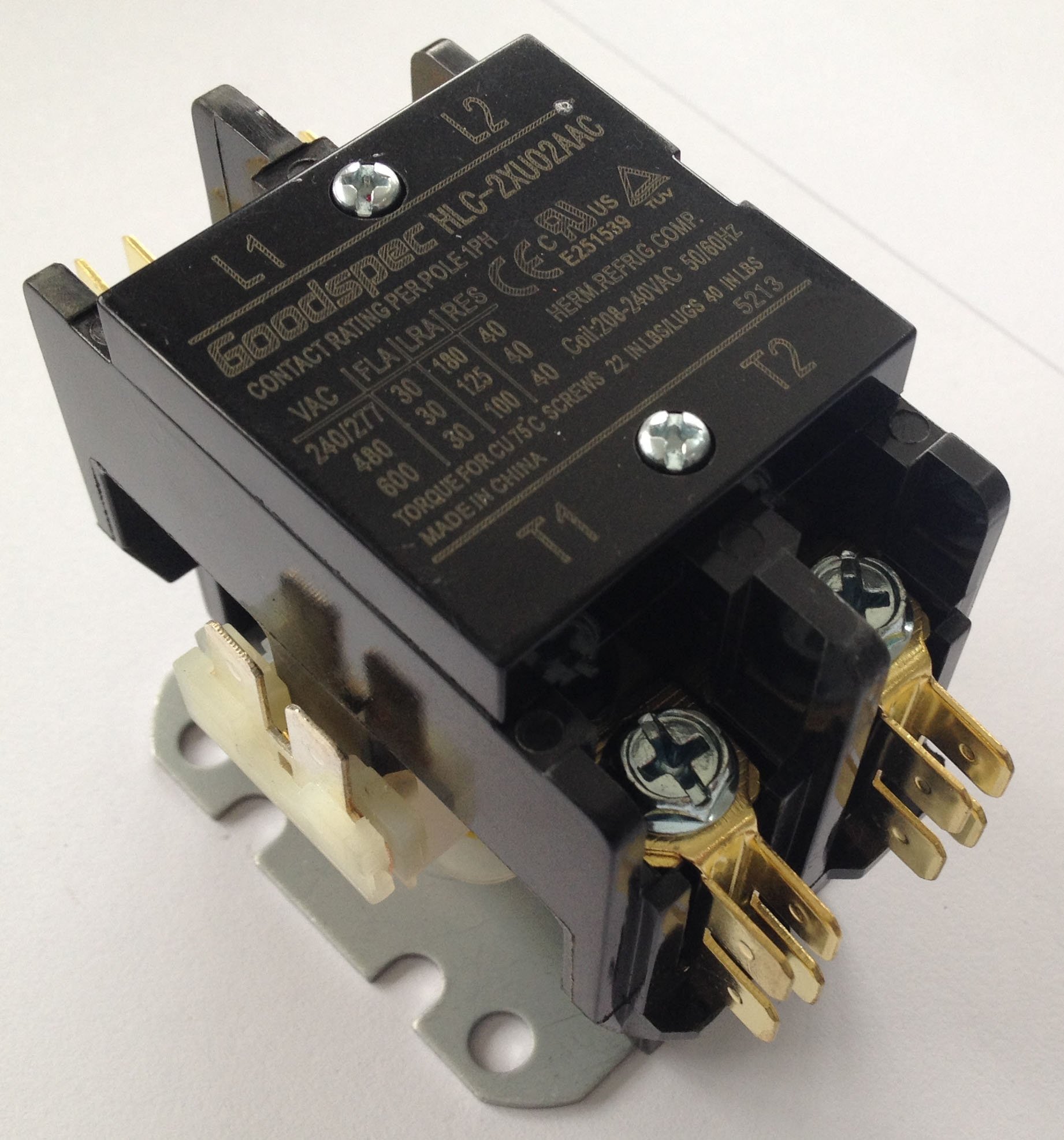 products-HLC-2XU02AAC.jpg HLR3800-4G3C POTENTIAL TYPE MOTOR STARTING RELAY