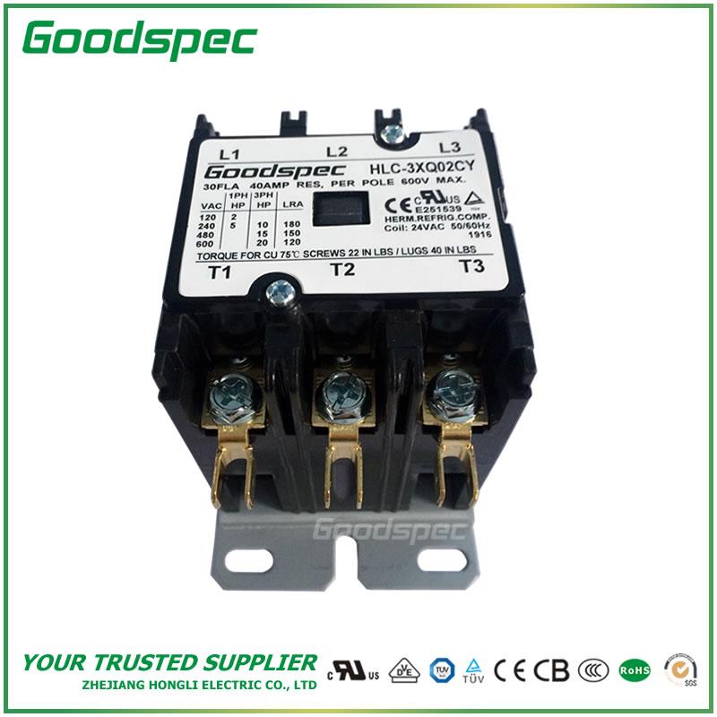 GC-3XQ02CY(3P/30A/24VAC)DEFINITE PURPOSE CONTACTOR