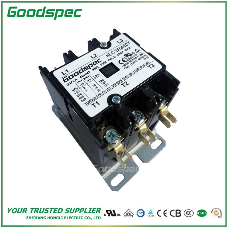 GC-3XQ02CY(3P/30A/24VAC)DEFINITE PURPOSE CONTACTOR