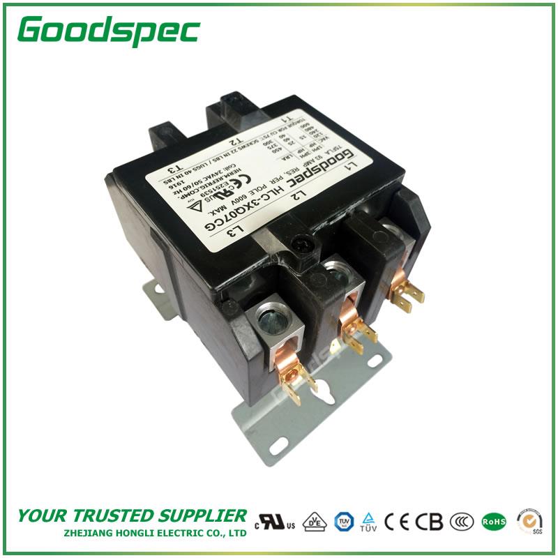 products-HLC-3XQ07CG-003.jpg HLC-3XQ07CG(3P/75A/24VAC)DEFINITE PURPOSE CONTACTOR