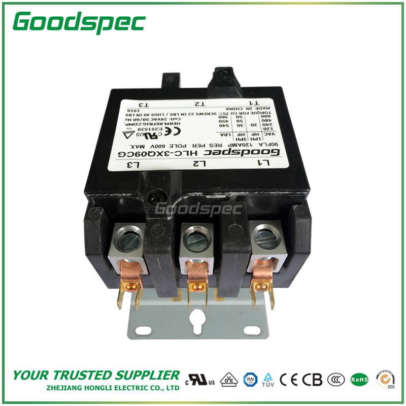 products-HLC-3XQ09CG-004.jpg HLC-3XQ09CG(3P/90A/24VAC)DEFINITE PURPOSE CONTACTOR