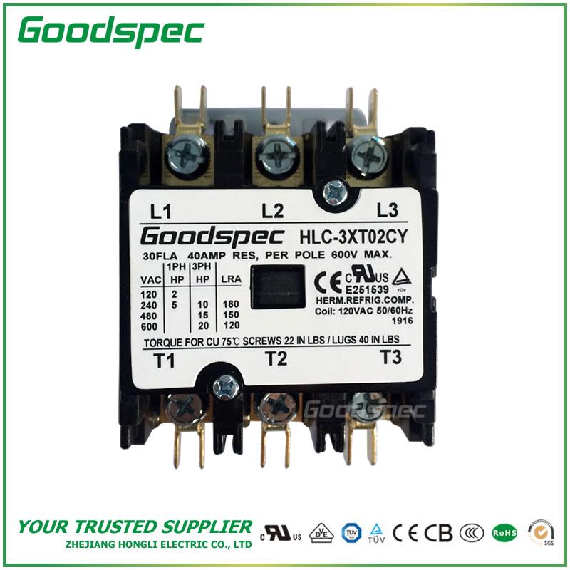 products-HLC-3XT02CY-001.jpg GC-3XT02CY(3P/30A/120VAC)DEFINITE PURPOSE CONTACTOR