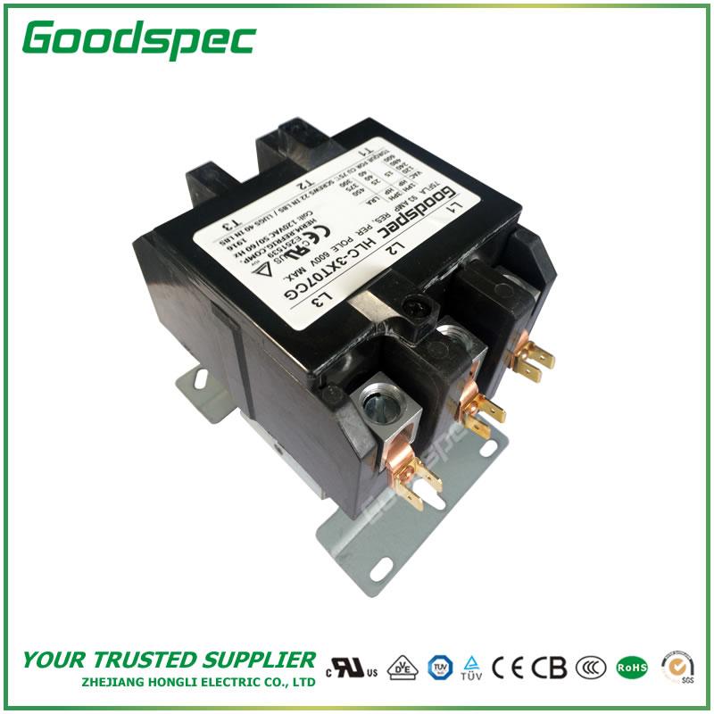 HLC-3XT07CG(3P/75A/120VAC)DEFINITE PURPOSE CONTACTOR
