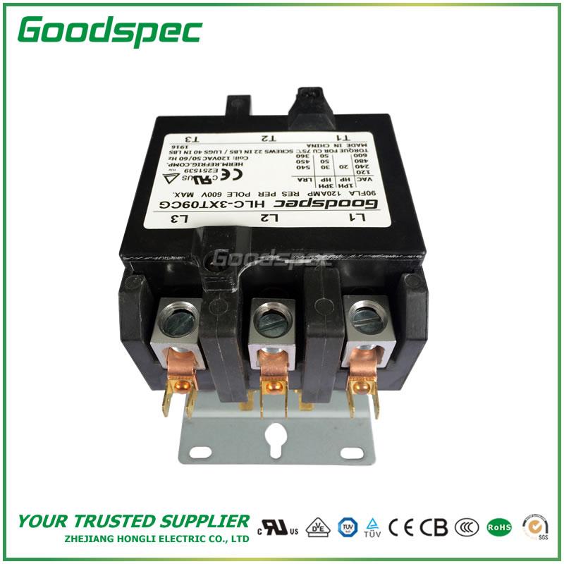 HLC-3XT09CG(3P/90A/120VAC)DEFINITE PURPOSE CONTACTOR
