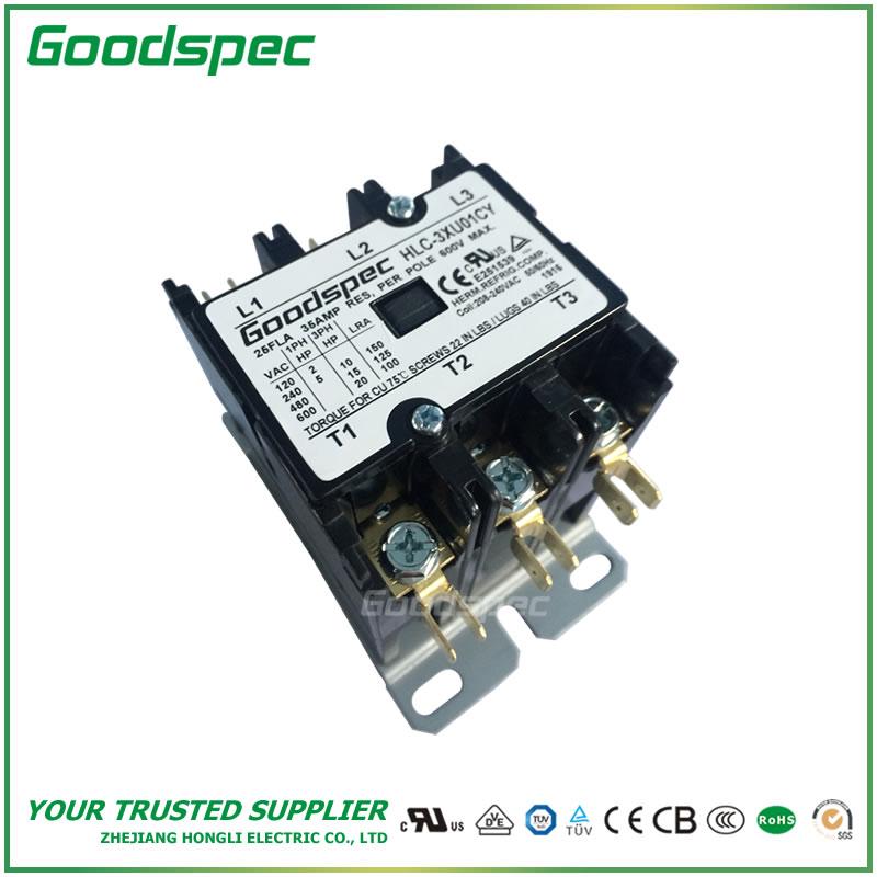 products-HLC-3XU01CY.jpg HLC-3XU01CY(3P/25A/208-240VAC)DEFINITE PURPOSE CONTACTOR