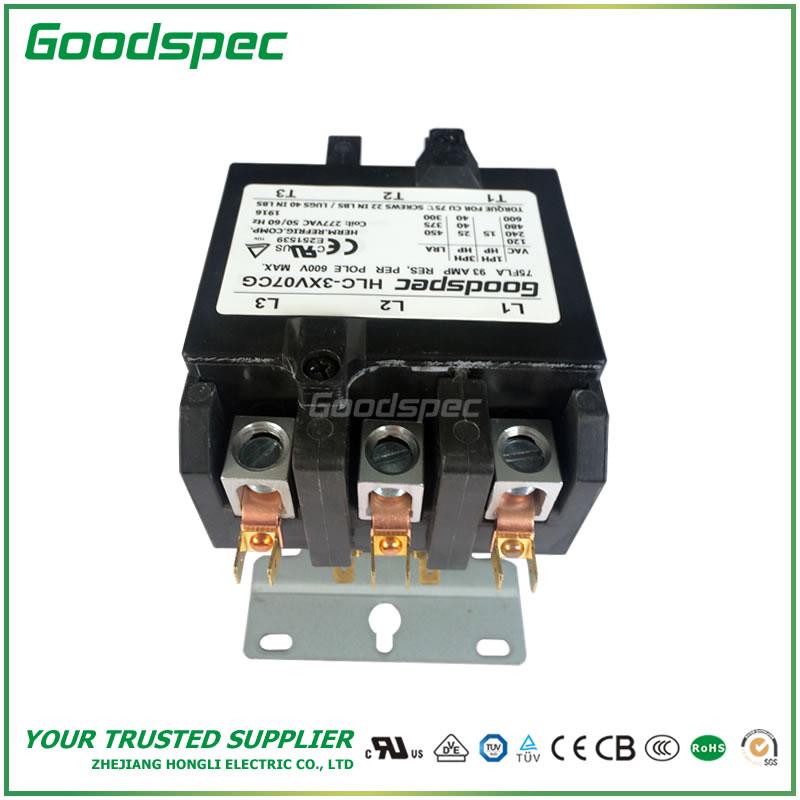 HLC-3XV07CG(3P/75A/277VAC)DEFINITE PURPOSE CONTACTOR
