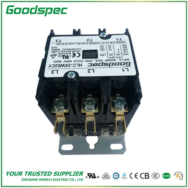 HLC-3XW02CY(3P/30A/380-400VAC)DEFINITE PURPOSE CONTACTOR