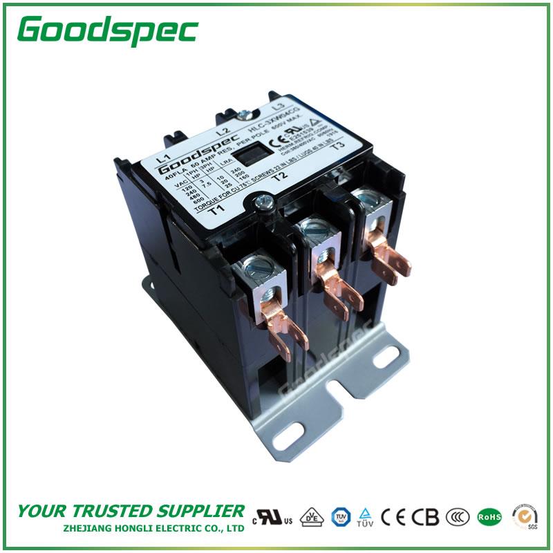 HLC-3XW04CG(3P/40A/308-400VAC) DEFINITE PURPOSE CONTACTOR