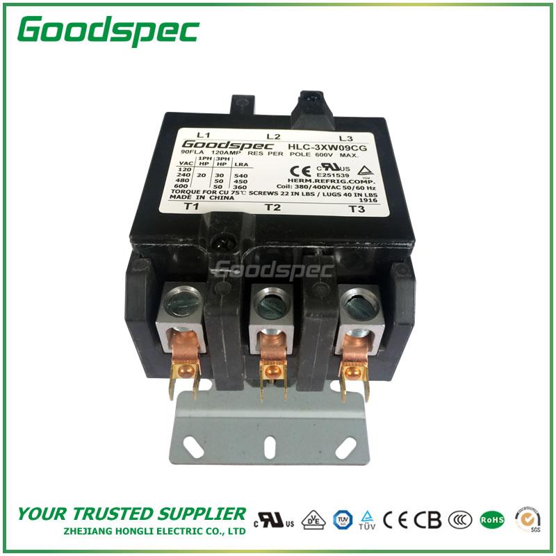 products-HLC-3XW09CG-002.jpg HLC-3XW09CG(3P/90A/380-400VAC)DEFINITE PURPOSE CONTACTOR