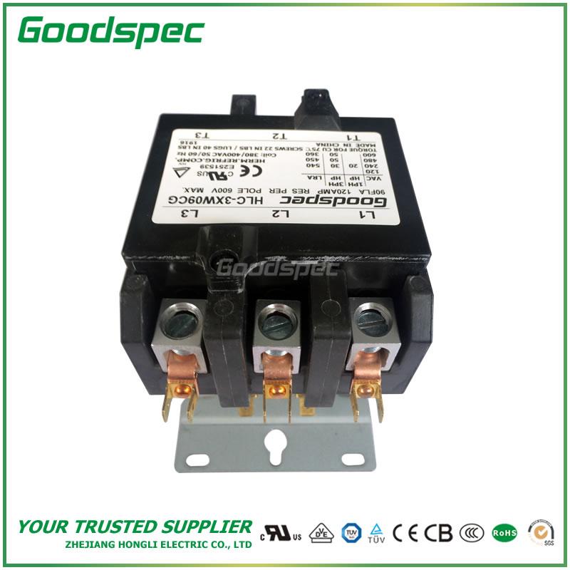products-HLC-3XW09CG-004.jpg HLC-3XW09CG(3P/90A/380-400VAC)DEFINITE PURPOSE CONTACTOR