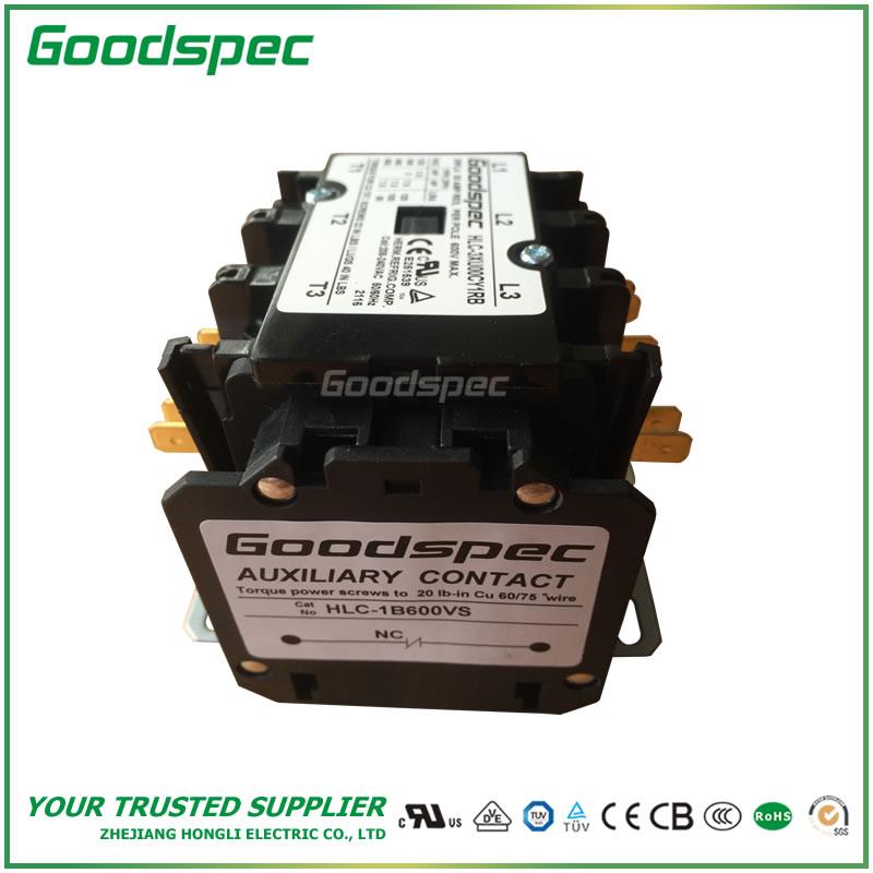 products-HLC-3XWU00CY1RB-005.jpg HLC-3XU00CY1RB(3P/20A/208-240VAC)DEFINITE PURPOSE CONTACTOR