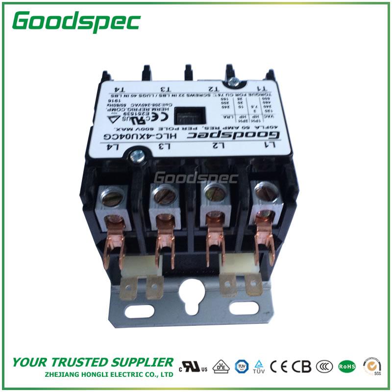 HLC-4XU04CG(4P/40A/208-240V) DEFINITE PURPOSE CONTACTOR