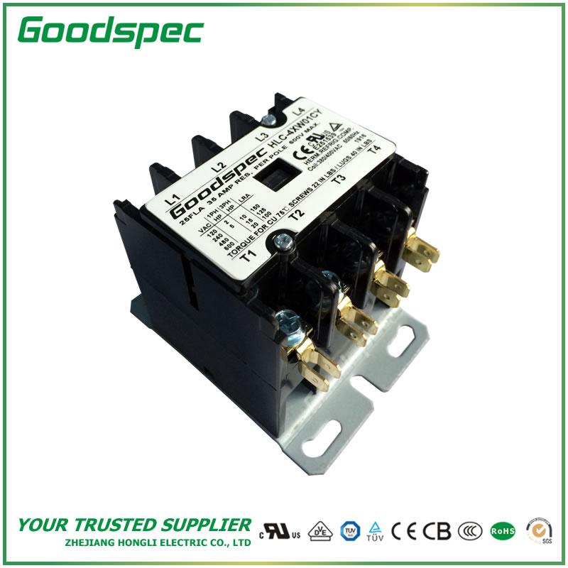 products-HLC-4XW01CY-002.jpg HLC-4XW01CY(4P/25A/380-400V)DEFINITE PURPOSE CONTACTOR